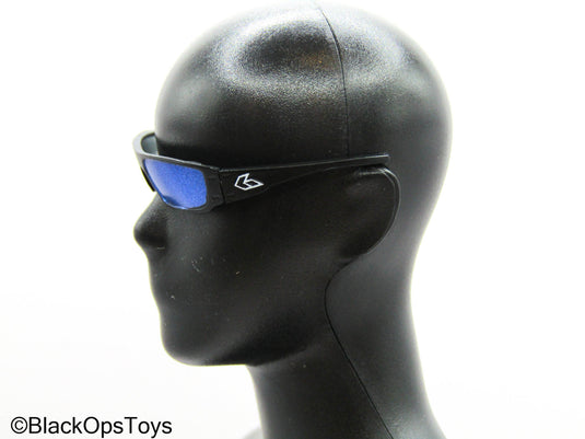 Veteran Tactical Instructor Chapt. 2 - Black Glasses w/Blue Lenses