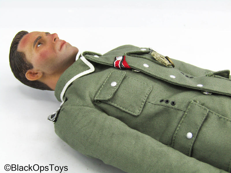 Load image into Gallery viewer, WWII - German SS-Panzer Div - Male Dressed Body w/Battle Damaged Head Sculpt
