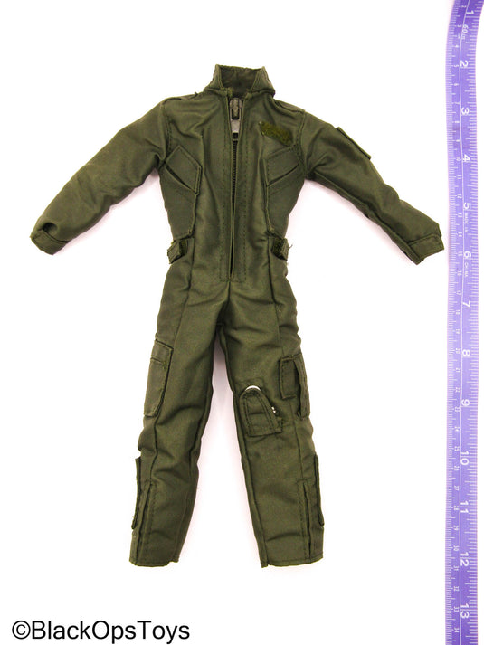 Green Flight Suit