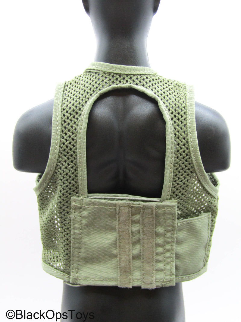 Load image into Gallery viewer, Operation Eagle Claw - Green Tactical Mesh Vest
