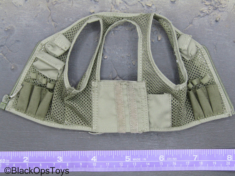 Load image into Gallery viewer, Operation Eagle Claw - Green Tactical Mesh Vest
