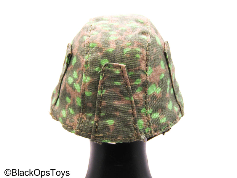 Load image into Gallery viewer, WWII - German Dunkirk Gunner - Metal Dot Camo Helmet
