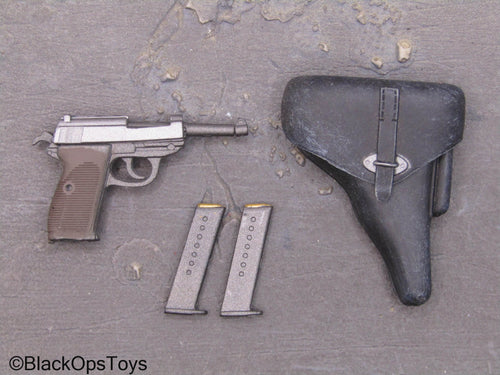 WWII - Gebirgspionier - Walther P38 Pistol w/Holster