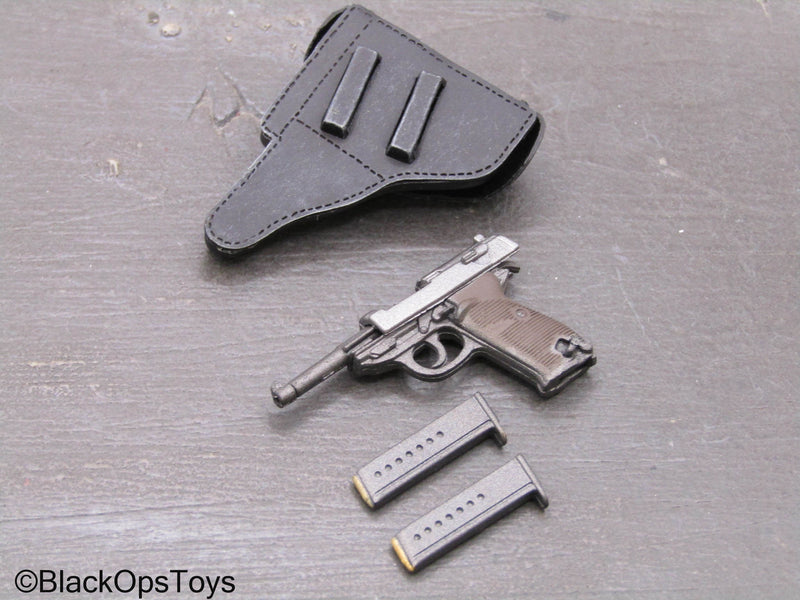 Load image into Gallery viewer, WWII - Gebirgspionier - Walther P38 Pistol w/Holster
