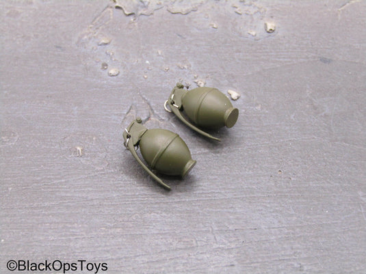 Vietnam US MACV-SOG - Frag Grenades (x2)