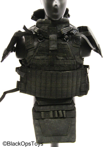 Russian Spetsnaz MVD SOBR - Black Fort Redut-5T MOLLE Body Armor Vest