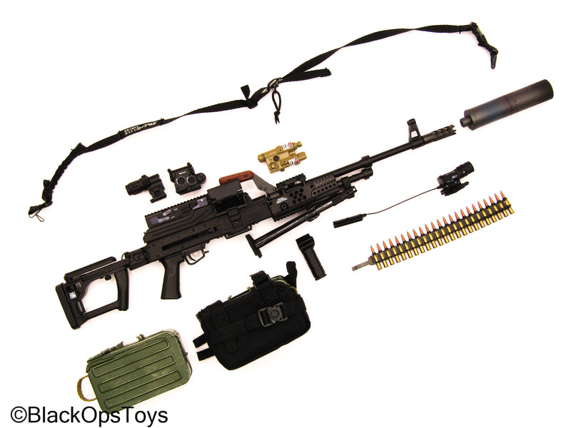 Load image into Gallery viewer, Russian Spetsnaz MVD SOBR - PKM Light Machine Gun w/Attachment Set
