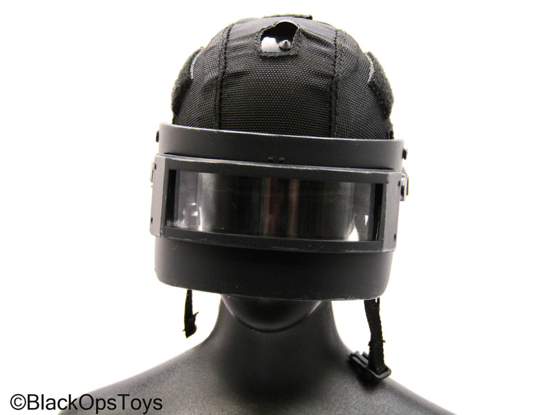 Load image into Gallery viewer, Russian Spetsnaz MVD SOBR - Black RYS-T Helmet Set
