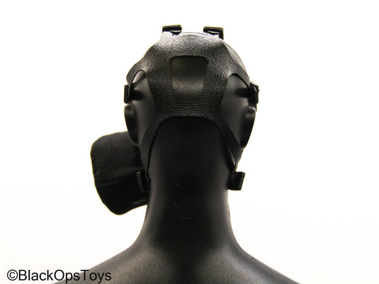 Russian Spetsnaz MVD SOBR - Black Gas Mask w/Pouch