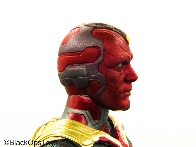 Load image into Gallery viewer, Avengers Age Of Ultron - Vison - Custom Painted Body w/Cape
