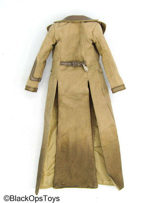 Human Cloning - Weathered Female Trench Coat