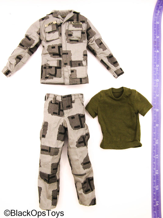 Urban Camo Combat Uniform Set