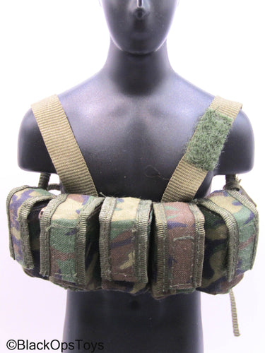 Woodland Camo Chest Rig