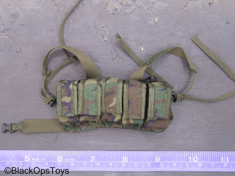 Load image into Gallery viewer, Woodland Camo Chest Rig
