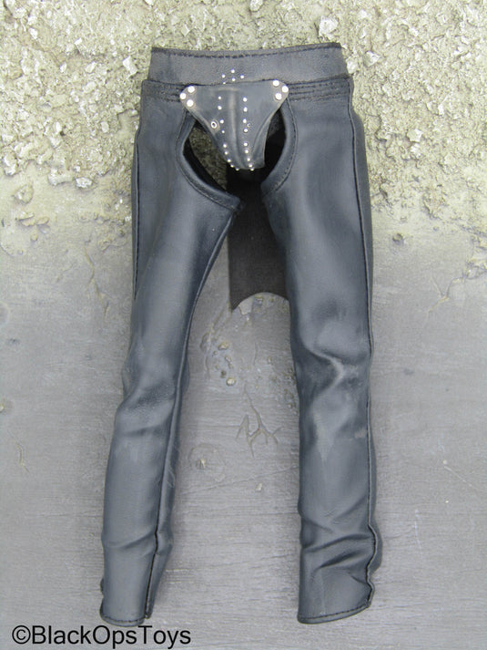 The Marauder - Black Leather Like Pants