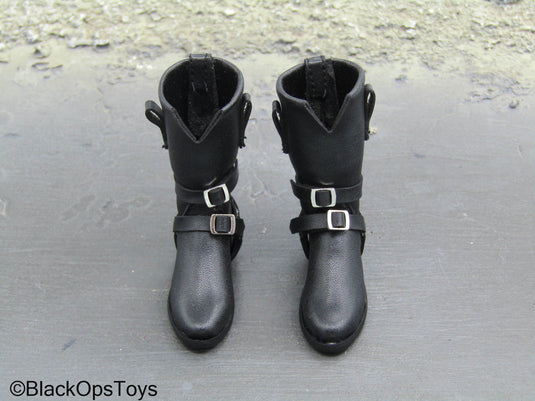 Mad Warrior - Black Boots (Peg Type)