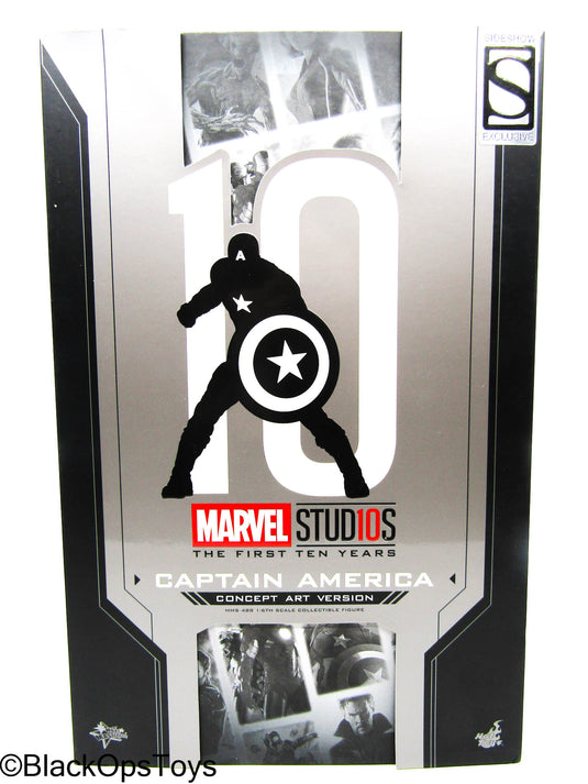 Captain America - Concept Art Version - CUSTOM MINT IN OPEN BOX