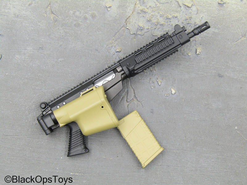 Load image into Gallery viewer, PMC - Black &amp; Tan SA-58 Rifle w/Attachment
