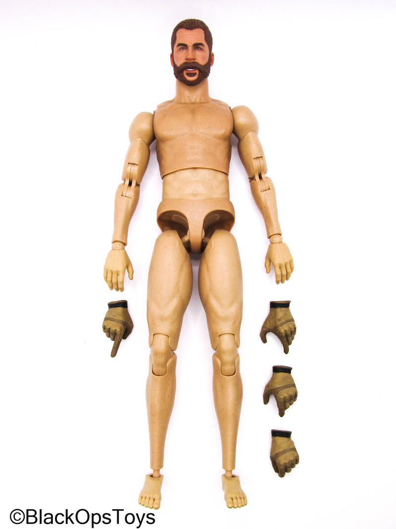 Load image into Gallery viewer, Bravo 0-6 Countdown - Male Base Body w/Head Sculpt &amp; Cigar
