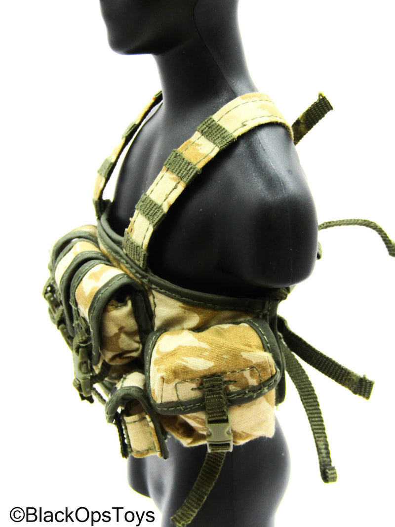 Load image into Gallery viewer, British - Green &amp; Desert DPM Camo Chest Rig
