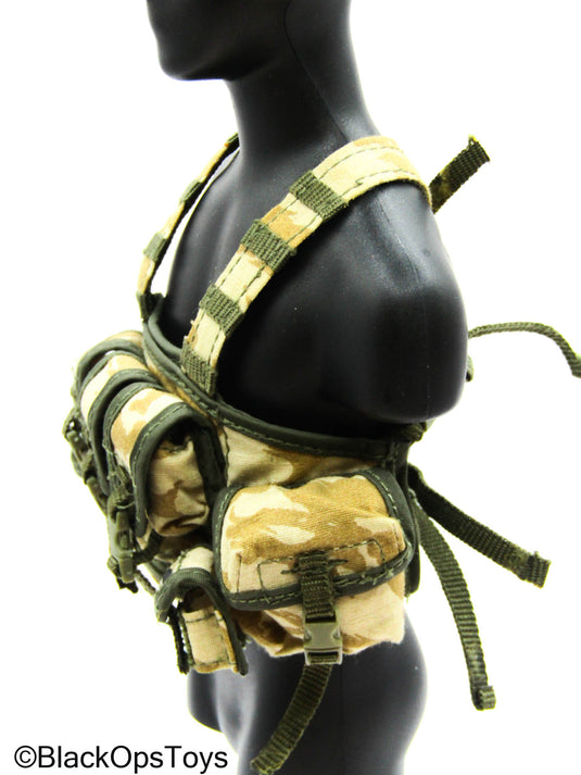 British - Green & Desert DPM Camo Chest Rig