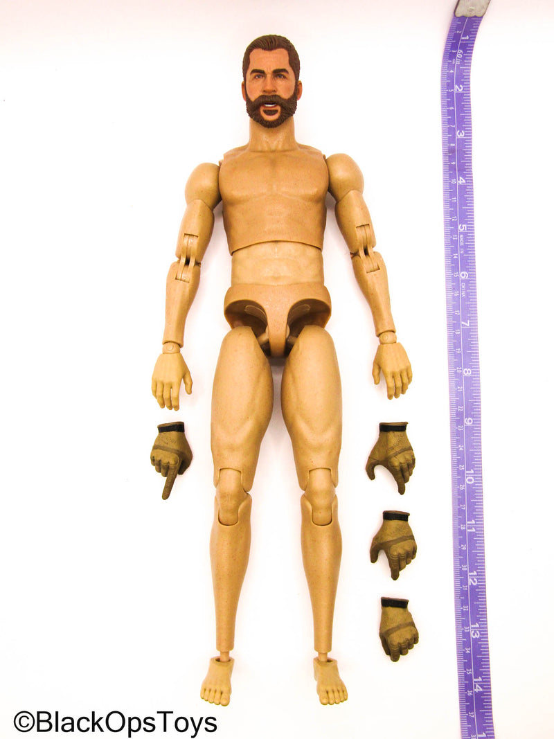 Load image into Gallery viewer, Bravo 0-6 Countdown - Male Base Body w/Head Sculpt &amp; Cigar
