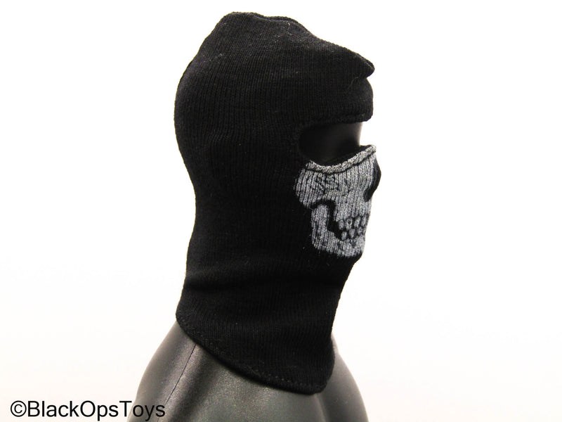 Load image into Gallery viewer, Bravo 0-6 Countdown - Black Skull Balaclava
