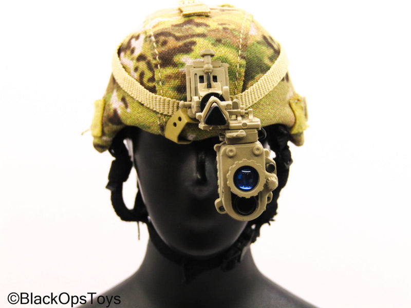 Load image into Gallery viewer, 101st Airborne Div. - OCP Multicam Helmet w/NVG Set
