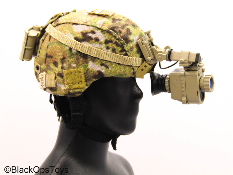 Load image into Gallery viewer, 101st Airborne Div. - OCP Multicam Helmet w/NVG Set
