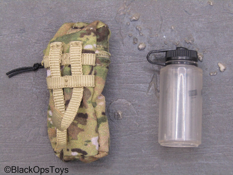 Load image into Gallery viewer, 101st Airborne Div. - Water Bottle w/MOLLE OCP Multicam Pouch
