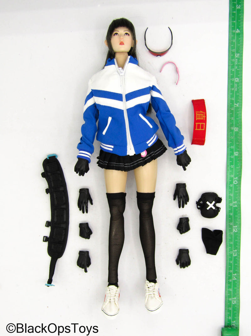 Fighting Girl Female Clothing Set - White Version - VF Toys 1/6 Scale  Accessory