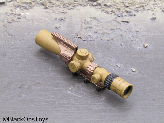 Tan Sniper Scope w/Top Rail