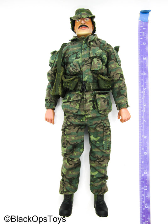 Vietnam - Male Body w/Woodland Uniform & Custom Boonie Hat & Belt Set