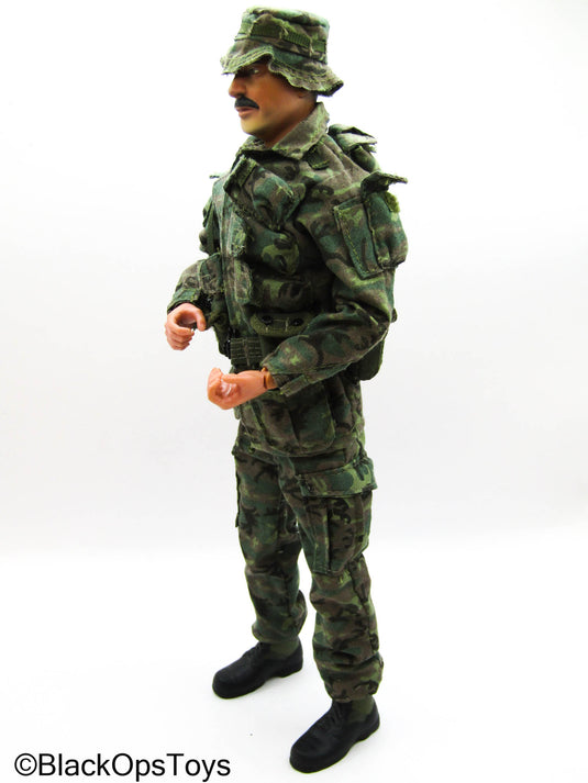 Vietnam - Male Body w/Woodland Uniform & Custom Boonie Hat & Belt Set