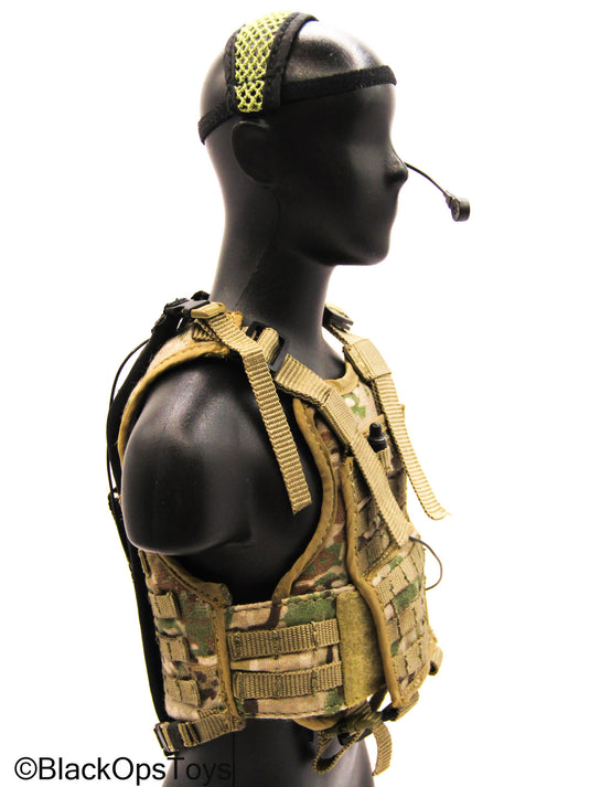 HK SDU Diver Assault Group - Multicam Plate Carrier Vest w/Pouch Set