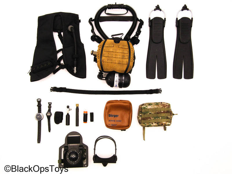 Load image into Gallery viewer, HK SDU Diver Assault Group - LAR Rebreather System w/Diving Gear Set
