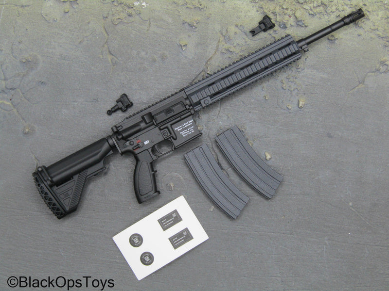 Load image into Gallery viewer, USMC - Black M38 Assault Rifle w/Iron Sights
