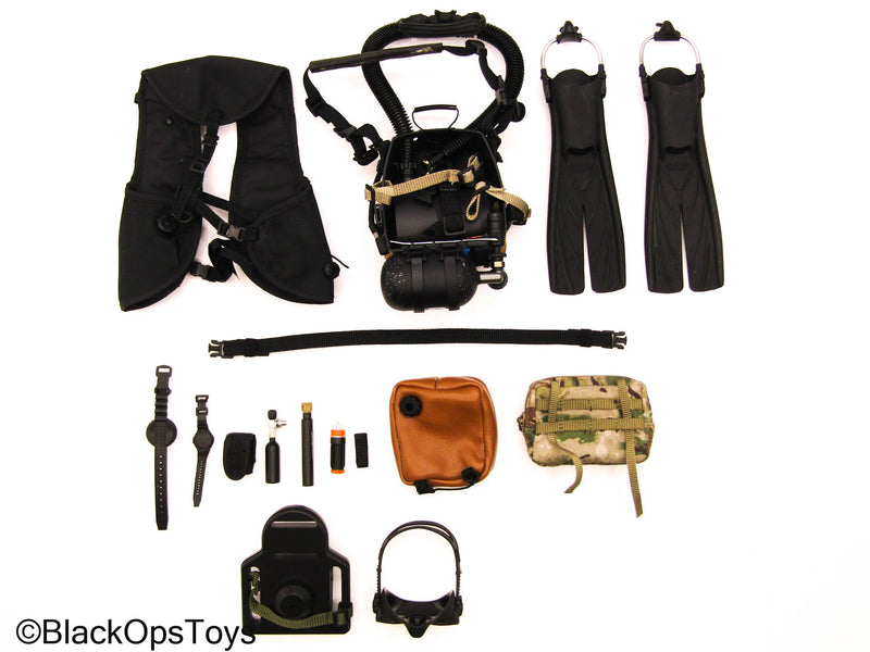 Load image into Gallery viewer, HK SDU Diver Assault Group - LAR Rebreather System w/Diving Gear Set
