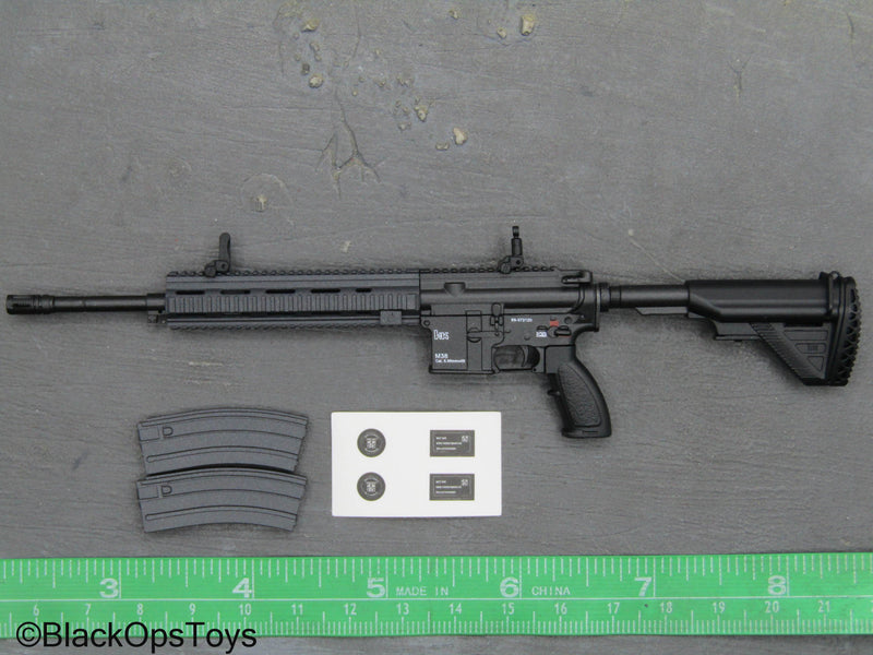 Load image into Gallery viewer, USMC - Black M38 Assault Rifle w/Iron Sights
