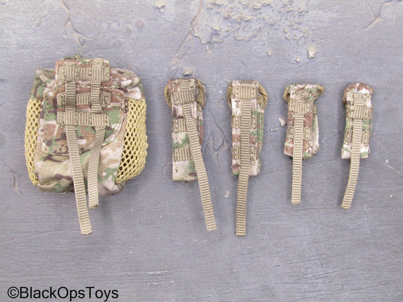 Load image into Gallery viewer, HK SDU Diver Assault Group - Multicam MOLLE Pouch Set
