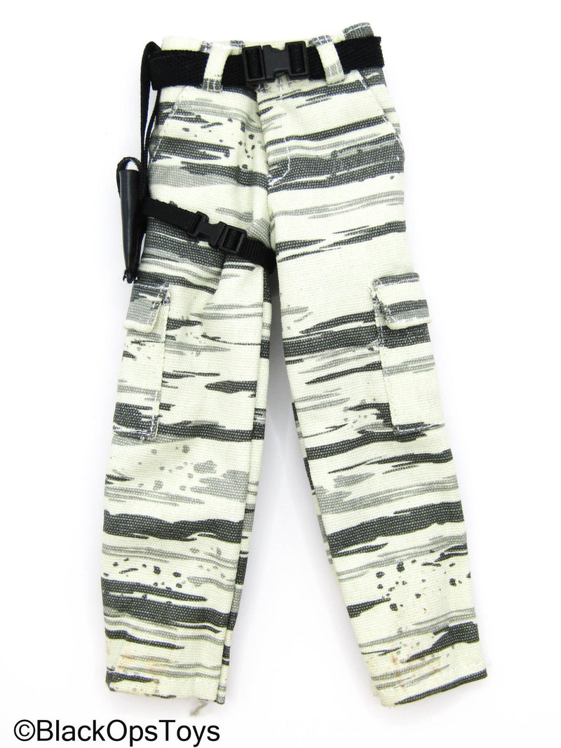 Load image into Gallery viewer, Urban Camo Combat Pants w/Drop Leg Pistol Holster
