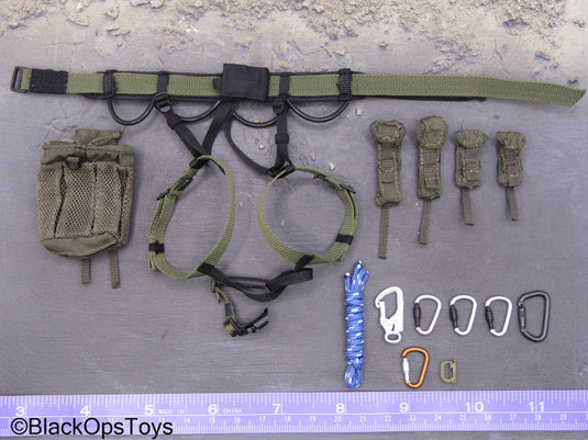 50th Anniv HK SDU - Green Harness w/Pouch & Carabiner Set