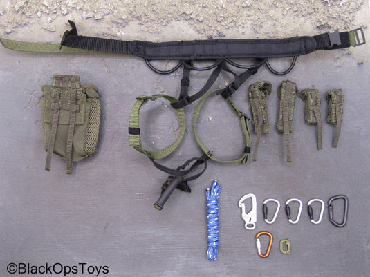 50th Anniv HK SDU - Green Harness w/Pouch & Carabiner Set