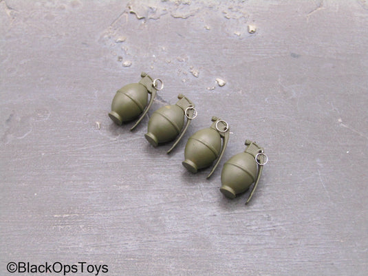 Vietnam MACV-SOG - Green Frag Grenade (X4)