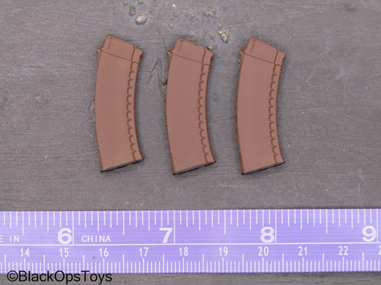 Russian Emergency Rescue Center - Brown 5.45mm Magazines (x3)