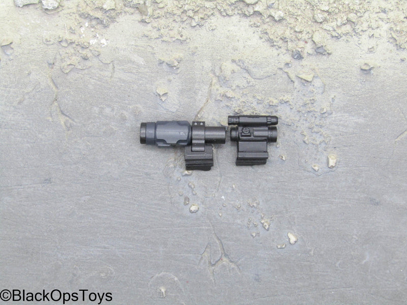 Load image into Gallery viewer, PMC Weapon Set F Ver. A - Red Dot Sight w/Magnifier
