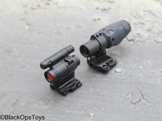 PMC Weapon Set F Ver. A - Red Dot Sight w/Magnifier