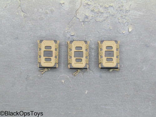 PMC Weapon Set F Ver. B - Tan Magazine Holsters (x3)