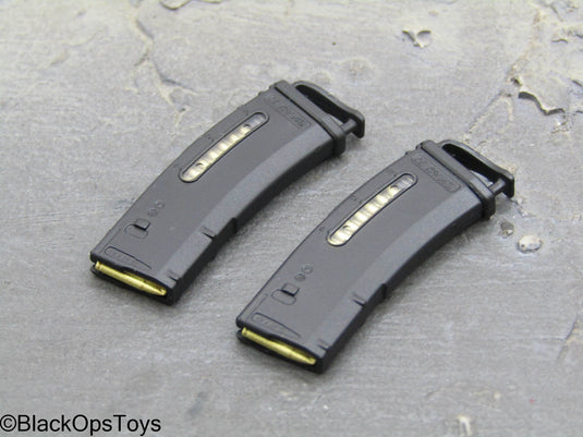 PMC Weapon Set F Ver. A - Black Windowed Magazines (x2)