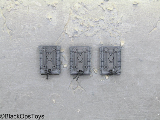 PMC Weapon Set F Ver. A - Black Magazine Holster (x3)